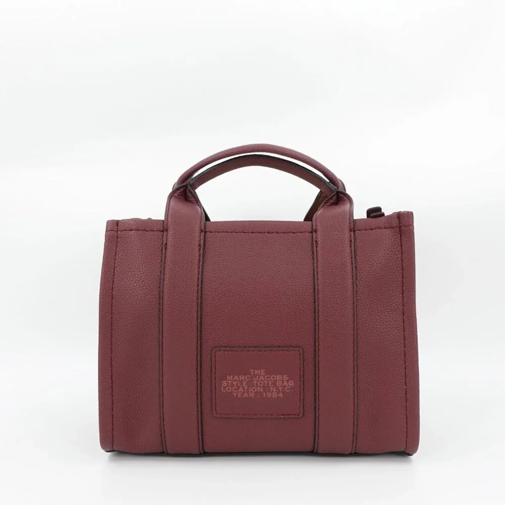 Marc Jacobs Burgundy Tote Bag - Picture 6 of 12